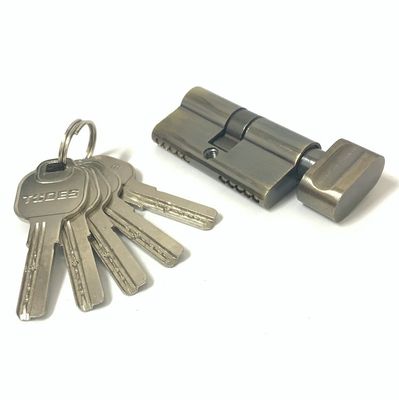 60 mm zinkcilinder slot enkel geopende europrofielcilinders met messing of ijzeren sleutel