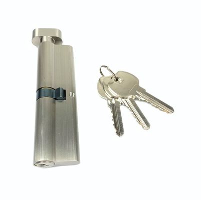 Zilver enkel Eurocilinder slot 110mm Eurocilinder met roestvrij veren
