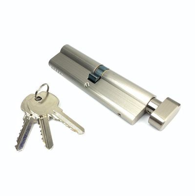 Zilver enkel Eurocilinder slot 110mm Eurocilinder met roestvrij veren