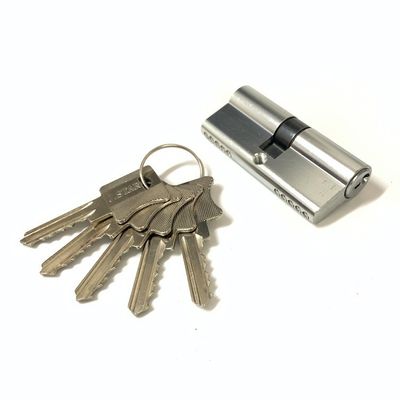 Dubbelopen aluminium cilinder slot 70 mm deurcilinder