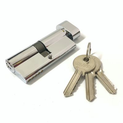 Single Open Aluminium Messing Cylinder Custom Size Door Lock Locker 70mm