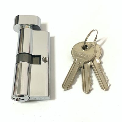 Single Open Aluminium Messing Cylinder Custom Size Door Lock Locker 70mm