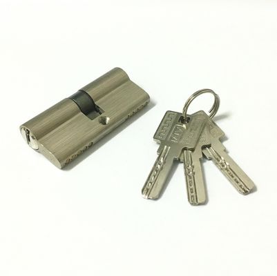 Op maat gemaakte aluminium cilinder slot SN CP GP SB AB MAB AC Dubbel duim draaiende cilinder