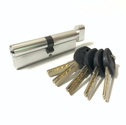 100 mm Aluminium Messing Cylinder Customized Keyed Cylinder Lock