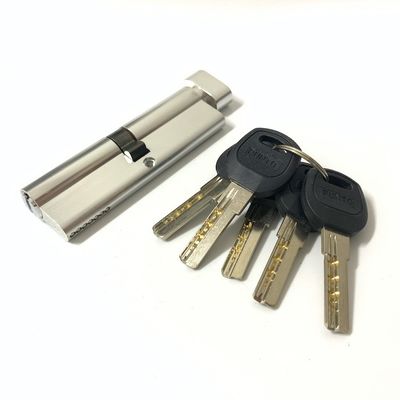 100 mm Aluminium Messing Cylinder Customized Keyed Cylinder Lock