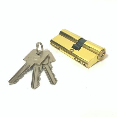 Zink Messing Dubbelcilinder Gouden Cylinder Slot Vervanging Op maat