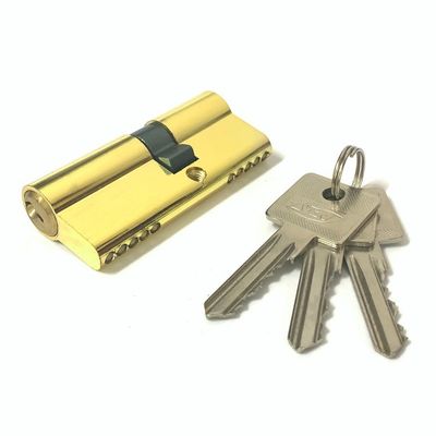 Zink Messing Dubbelcilinder Gouden Cylinder Slot Vervanging Op maat
