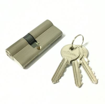 Gepersonaliseerd Messingsilinder slot Dubbel Open Veiligheidscilinder slot 70mm
