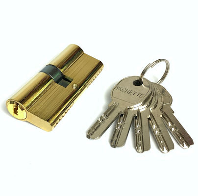 70 mm ijzeren koperen cilinder dubbele open sleutel slot cilinder op maat