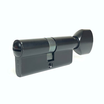 Zink legering Zwart cilinder slot WC Badkamer cilinder slot 70mm