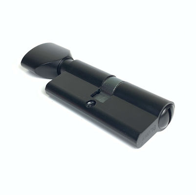 Zink legering Zwart cilinder slot WC Badkamer cilinder slot 70mm