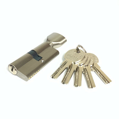 Zinklegering 70 mm Eurocilinder Op maat gemaakt enkelcilinder slot met messing kern