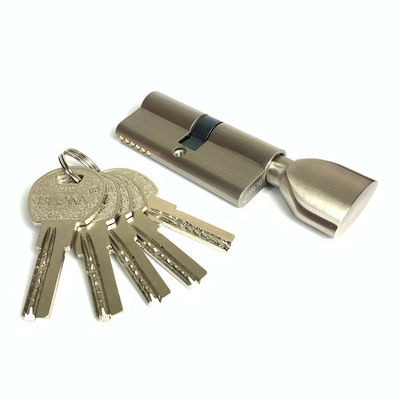 Zinklegering 70 mm Eurocilinder Op maat gemaakt enkelcilinder slot met messing kern