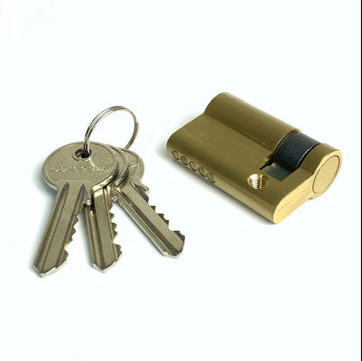 40mm 45mm 50mm 55mm 60mm Half Brass Cylinder Lock