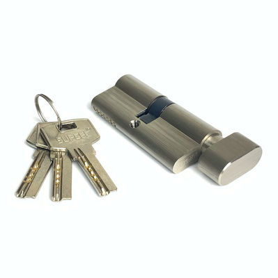 Single Open Brass Barrel Lock SN CP SB GP AB MAB AC Cylinder Lock 70 mm