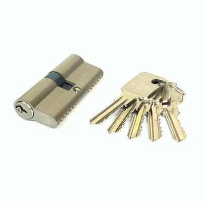 Op maat gemaakte Zink Messing Cylinder 70mm Badkamer Door Cylinder Verschillende kleuren beschikbaar