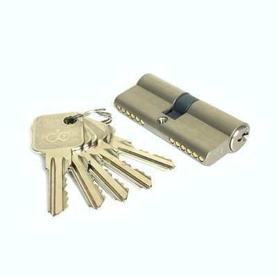 Op maat gemaakte Zink Messing Cylinder 70mm Badkamer Door Cylinder Verschillende kleuren beschikbaar