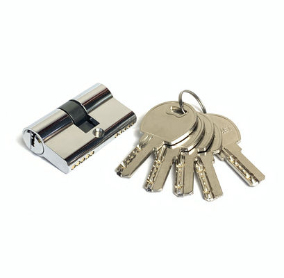 Op maat gemaakte koperen cilinder slot Dubbele open deur cilinder slot 50mm