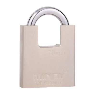 40mm 50mm 60mm 70mm Hoog beveiligd hangslot Zilveren hangslot Met sleutel